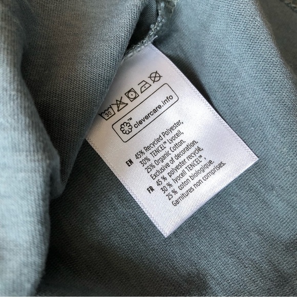 Ten Tree Mountain Embroidered T Shirt in Gray Women’s Size S - Picture 7 of 9